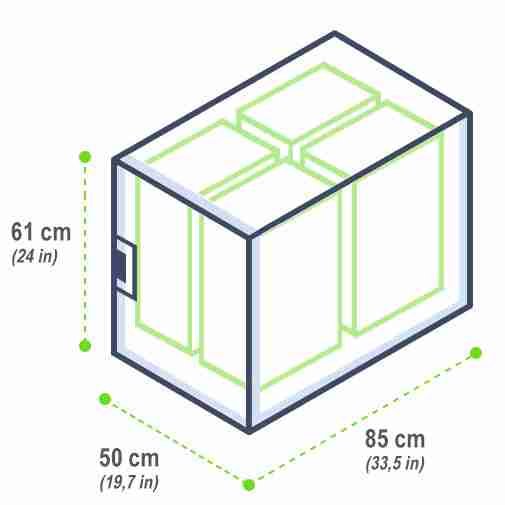 Luggage storage hub Florence armadietto-large